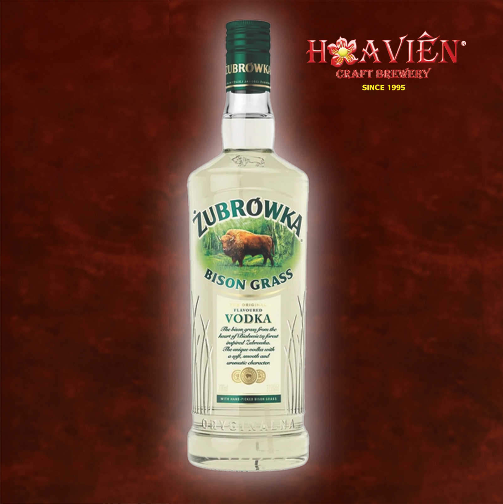 ZUBROWKA BISON GRASS VODKA 700ml